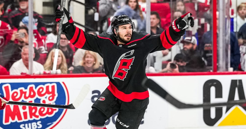 Logan Stankoven during his hockey career