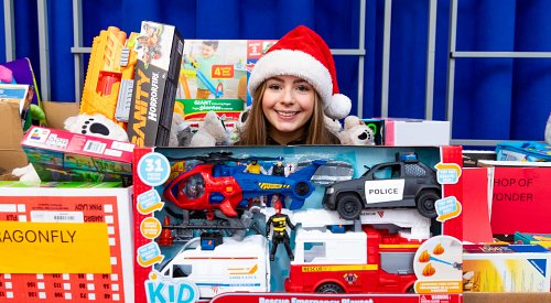 PHOTOS: Toys for Tots to Teens takes over Penticton Secondary