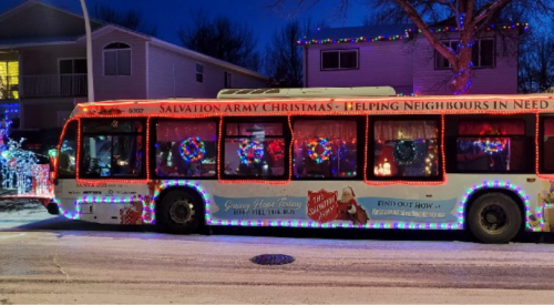 Central Okanagan Santa Bus raises over $54K for families in need