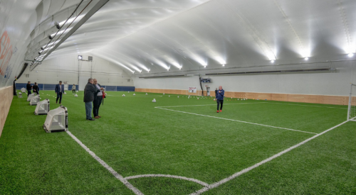 KYSA unveils restored indoor playing surface