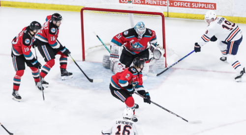 Rockets surrender trio of third-period scores in loss against Kamloops