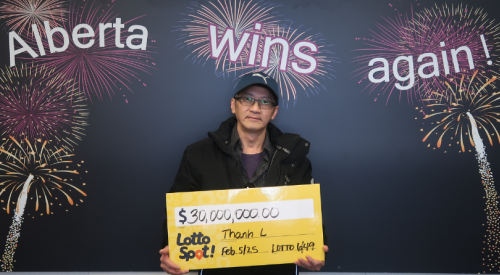 ‘I want to get out of here’: Edmonton man contemplating a move to BC after $30M win