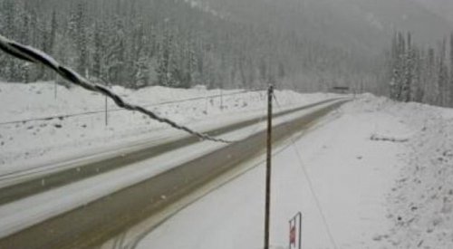 Hwy 1 closed between Revelstoke and Golden until the evening for avalanche control